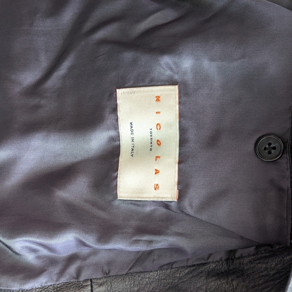 Men's Leather Jacket - Picture 6 of 10